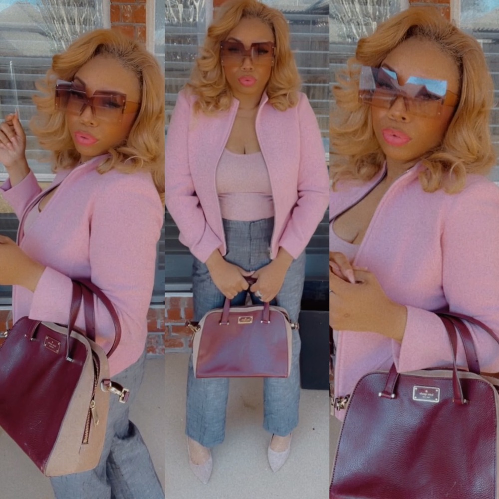 Pink Zipper Jacket - Picture 3 of 6